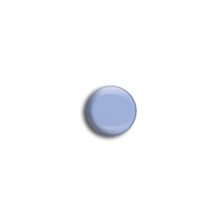 Boutons pression jersey fermés, lot de 20, bleu clair
