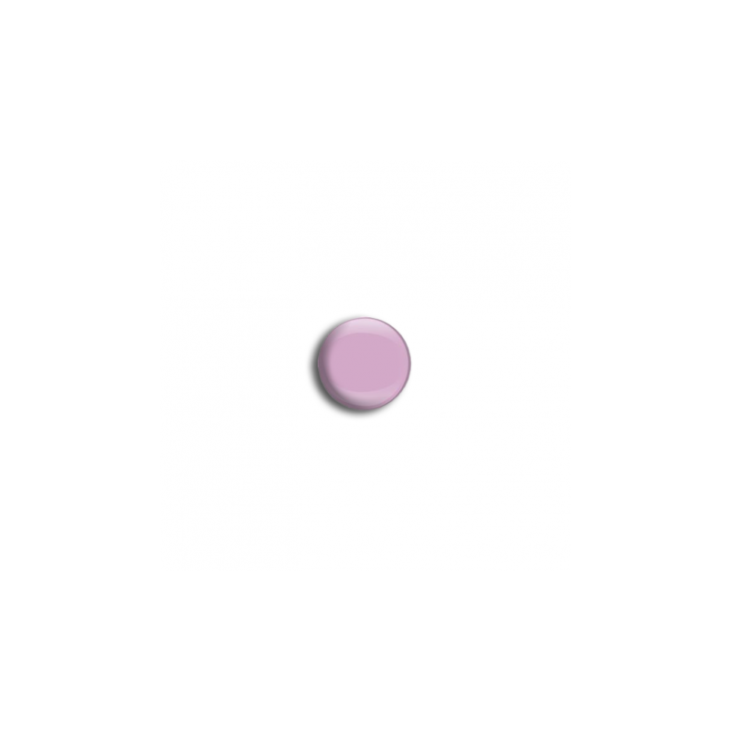 Jersey snap fasteners closed set of 20 pink