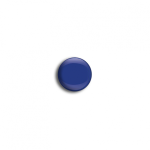 Jersey snap fasteners closed, set of 20, blue