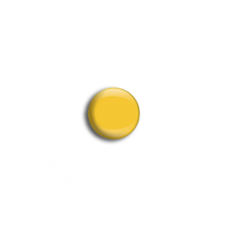 Jersey snap fasteners closed set of 20 yellow