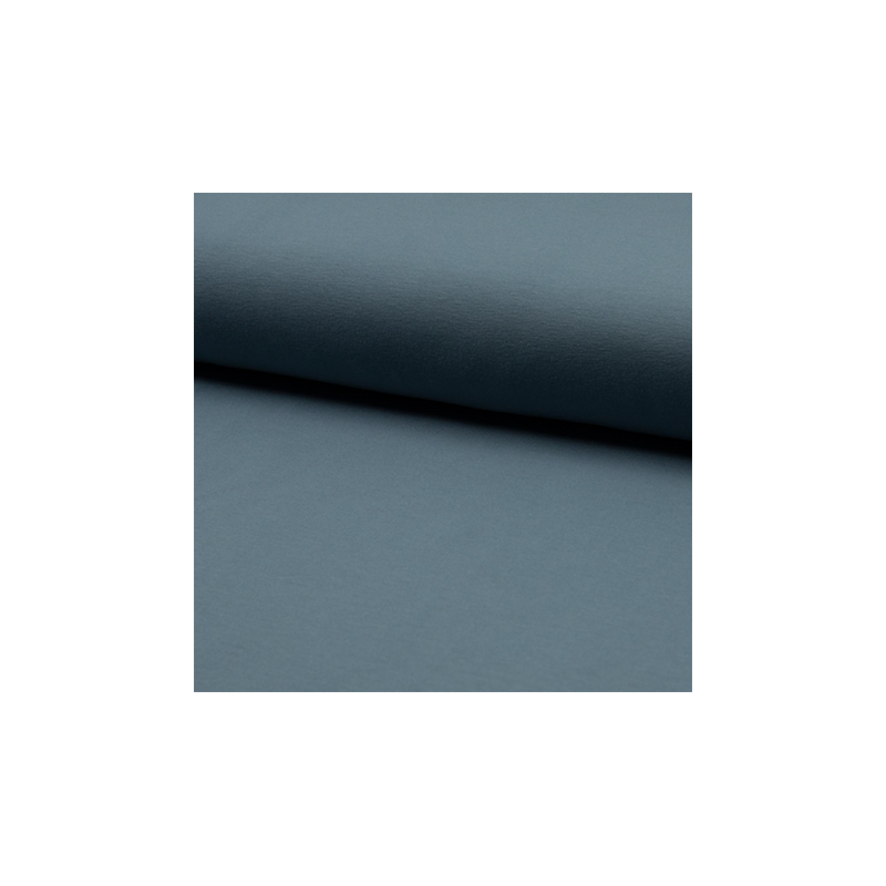 Organic jersey smoke blue (qt203)