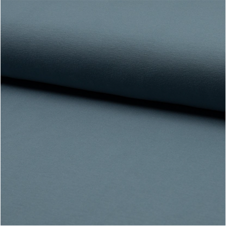 Organic jersey smoke blue (qt203)