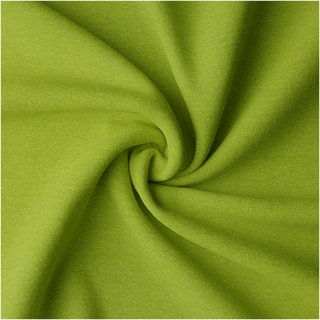 Bio-Bündchen glatt lime (v30)