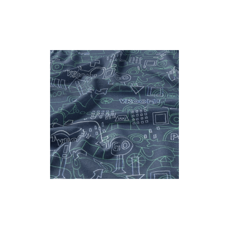 Cotton - Hilco Traffic Outline navy