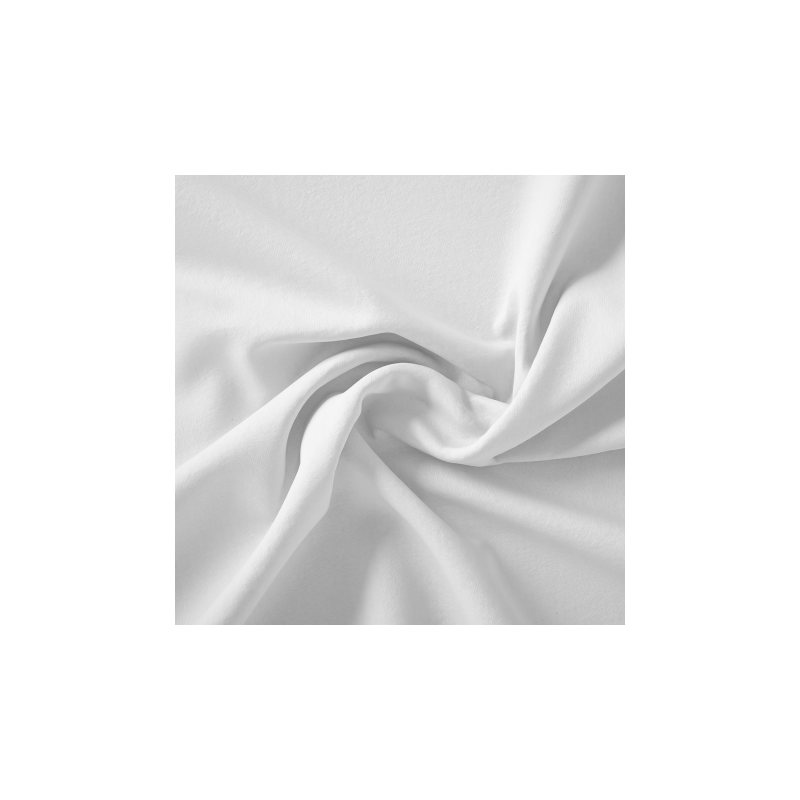 Coton popeline de coton - blanc (v)