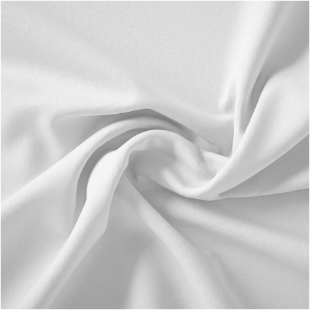 Coton popeline de coton - blanc (v)
