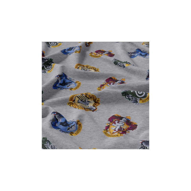 Jersey - Harry Potter crest light grey mottled