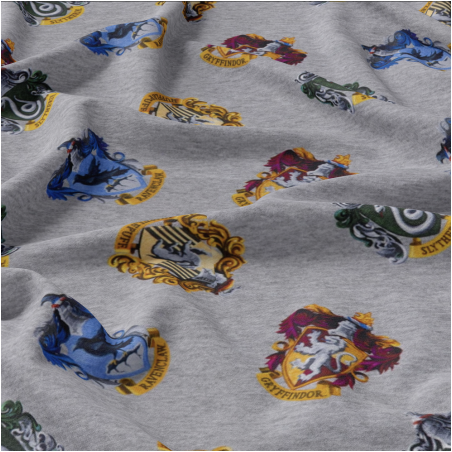 Jersey - Harry Potter crest light grey mottled