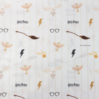 Cotton - Harry Potter Nimbus white