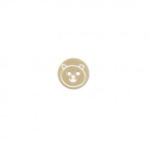 Bouton 2 trous - ours beige