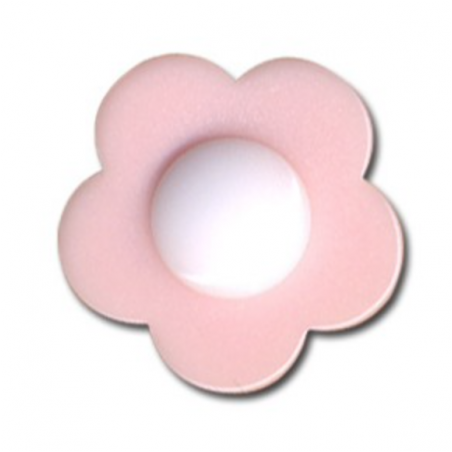 Bouton - fleur rose