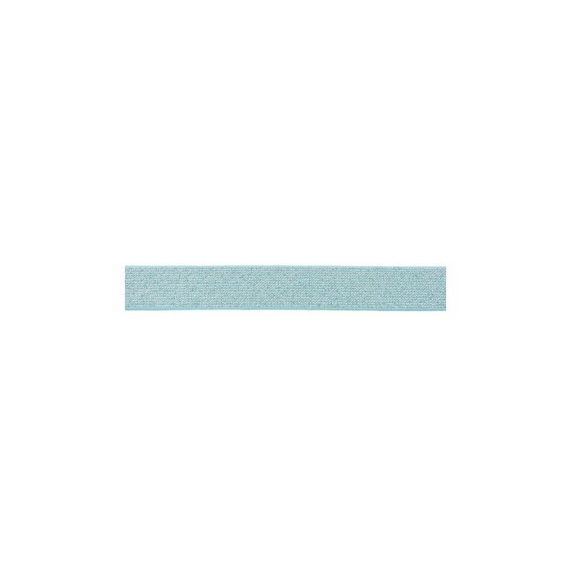 Elastic band - 25mm glitter mint