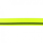 Bande élastique - 30 mm rayures jaune fluo