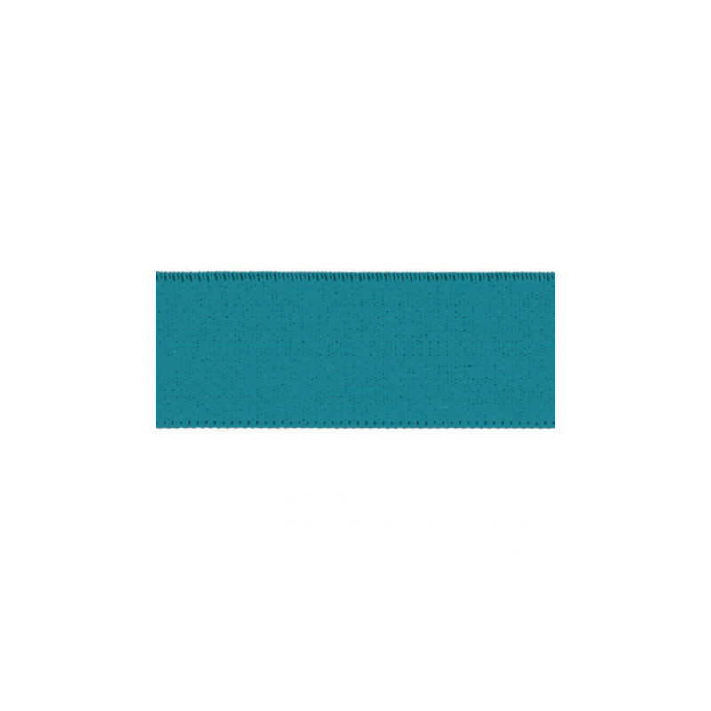 Bande élastique - 25 mm turquoise (qt)