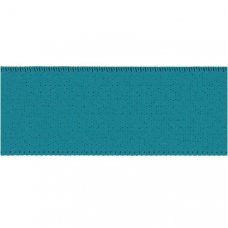 Bande élastique - 25 mm turquoise (qt)