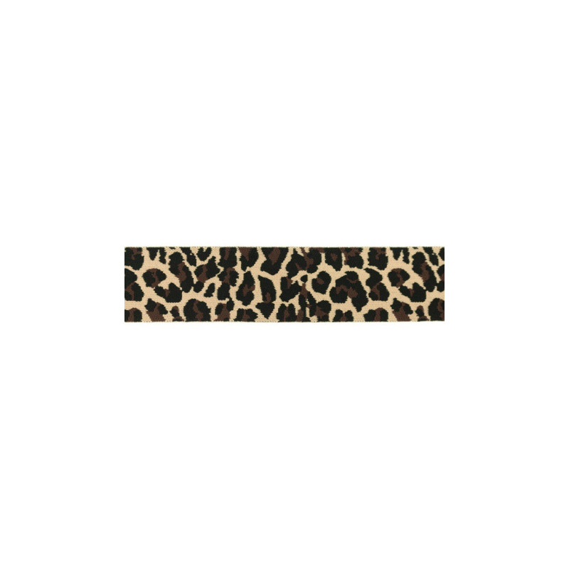 Elastic band 40mm Leo sand