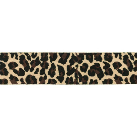Elastic ribbon 40mm Panther sand