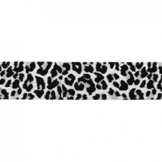 Elastic band 40mm Panther white
