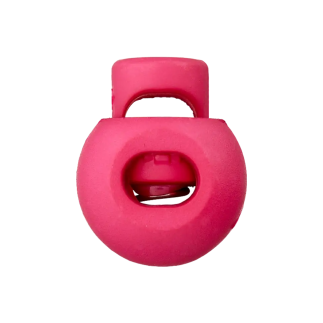 Arrêt de cordon rond 20 mm rose
