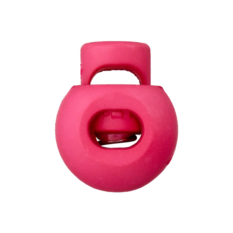 Arrêt de cordon rond 20 mm rose