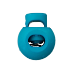 Arrêt de cordon rond 20 mm turquoise