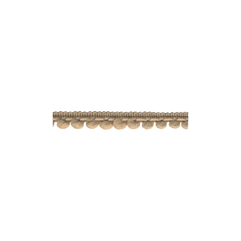 Pompom trim - 6mm beige (st)