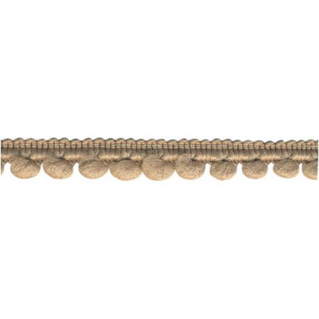 Pompomorte - 6 mm beige (st)