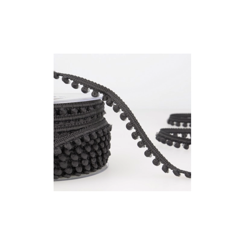 Pompomorte - 6 mm anthracite (st33)