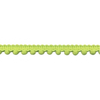 Pompom trim - 6mm lime (st16)