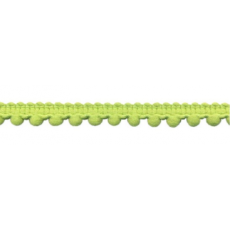 Pompomborte - 6mm lime