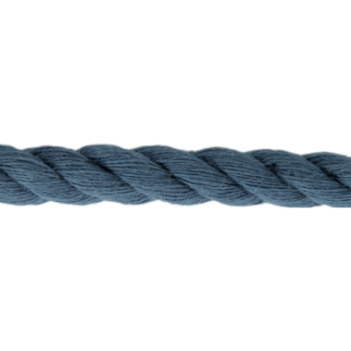 Twisted Cotton cord 5mm - ocean (970)