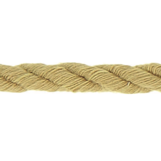 Cordon torsadé coton tissé 5 mm - moutarde (937)