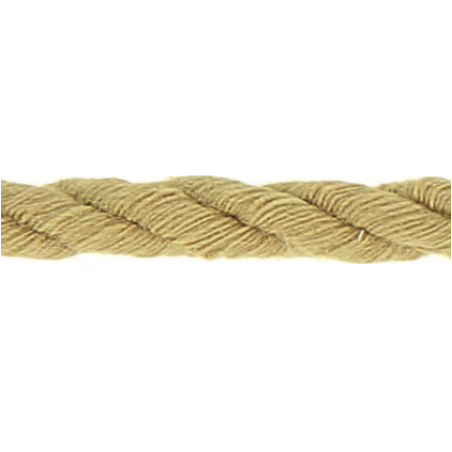 Twisted Cotton cord 5mm - mustard (937)