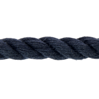 Twisted Cotton cord 5mm - navy (915)