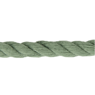 Twisted cotton cord 5mm - smokey mint (812)