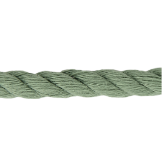 Twisted Cotton cord 5mm - smoky mint (812)