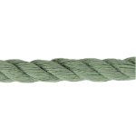 Twisted Cotton cord 5mm - smoky mint (812)