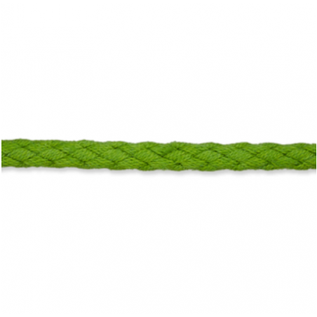 coton tissé coton 5 mm vert gazon (uk24)