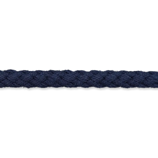 Cordon de coton 5mm bleu foncé (uk68)
