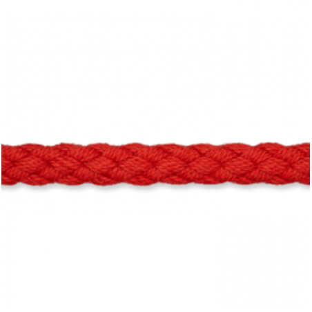 Cordon coton tissé 5 mm terre cuite (UK44)