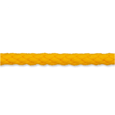 coton tissé coton jaune 5 mm (UK38)
