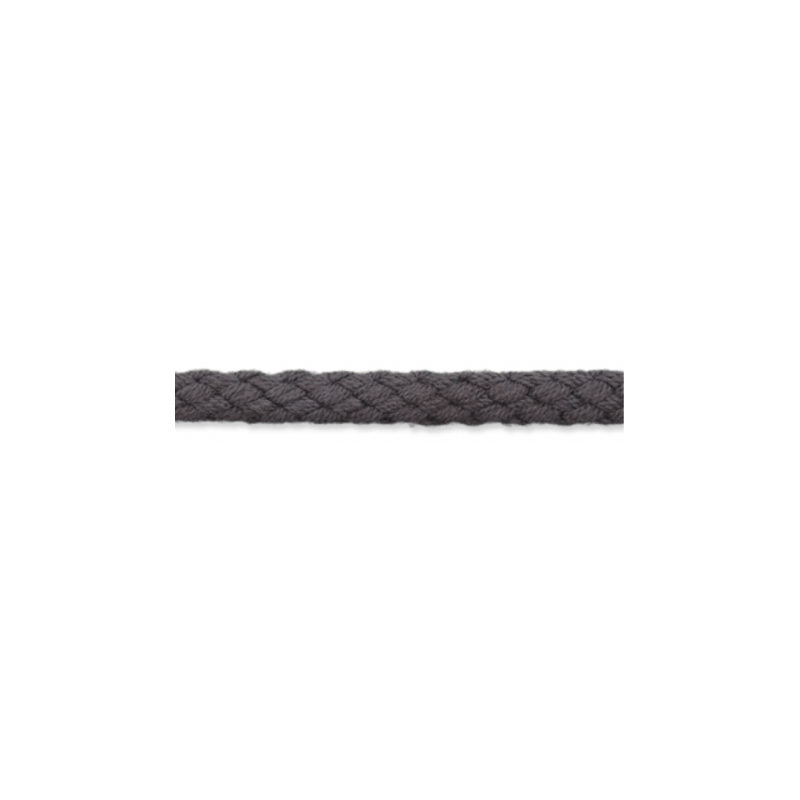 Cotton cord 5mm anthracite (uk78)