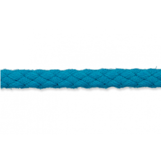 Cordon coton tissé 5 mm émeraude (uk72)