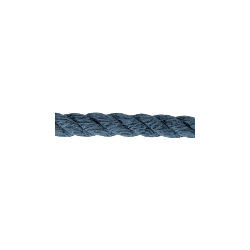 Twisted Cotton cord 8mm - ocean (970)