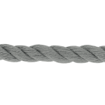 Twisted Cotton cord 8mm - grey (987)