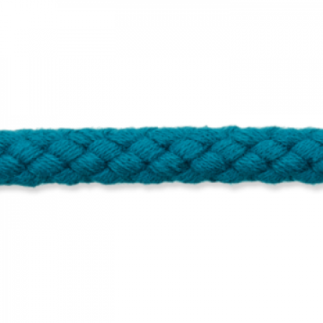 Cordon en coton 9 mm pétrole (uk72)