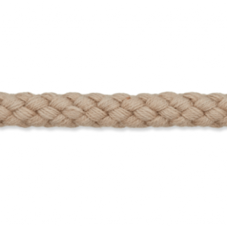Cordon en coton beige 9 mm (uk162)