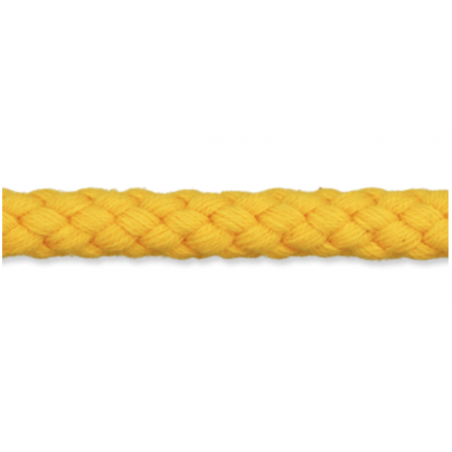 Cordon de coton 9mm jaune (uk381)