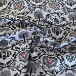 Cotton - Paper cutting Gasser grey