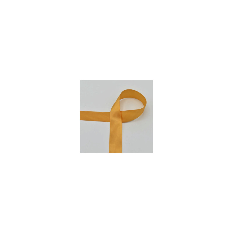 satin ribbon 25mm ochre (qt) satin ribbon 25mm ochre (qt)